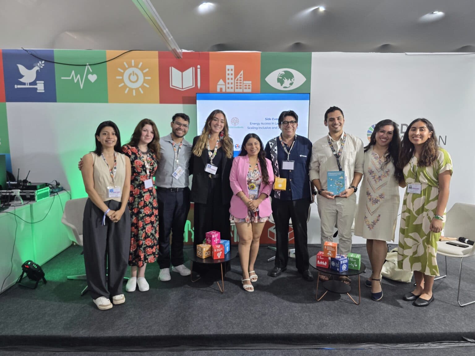 Acceso a la Energía en América Latina: así se vivió nuestra participación en el Side Event en el SDG Pavilion de la COP30