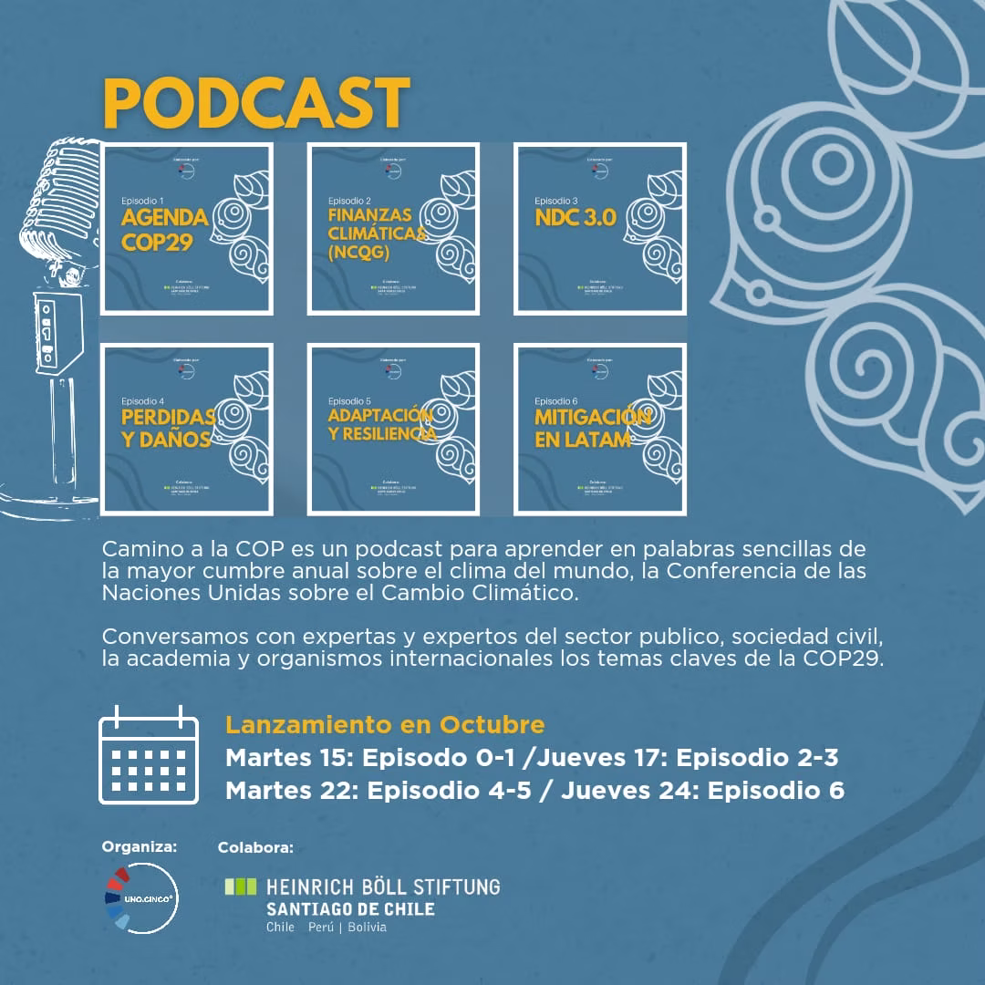 Camino a la COP29: el podcast que conecta Latinoamérica con la cumbre climática global
