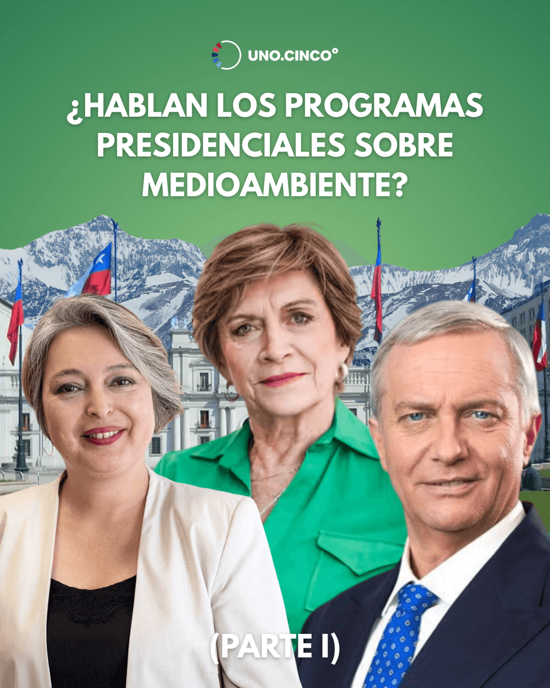 ¿Hablan los programas presidenciales de medioambiente?