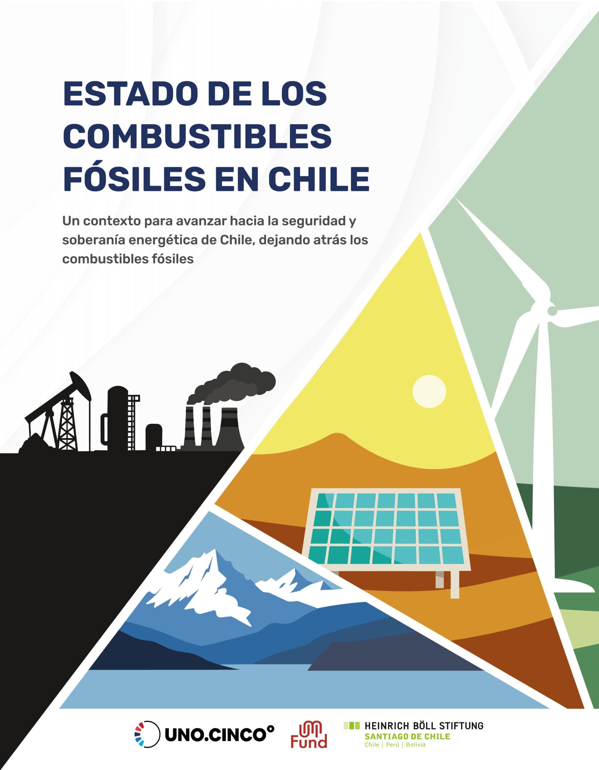 Uno Punto Cinco lanza informe sobre el estado de los combustibles fósiles en Chile