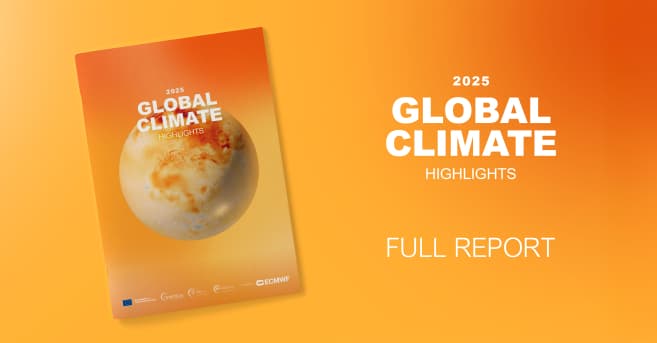Más que récords: 10 datos que dejó Global Climate Highlights 2025