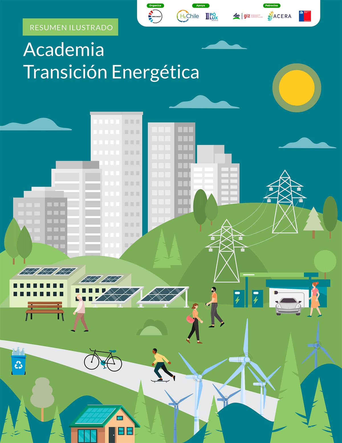 El Libro Ilustrado de La Transición Energética en Chile - Primera Edición