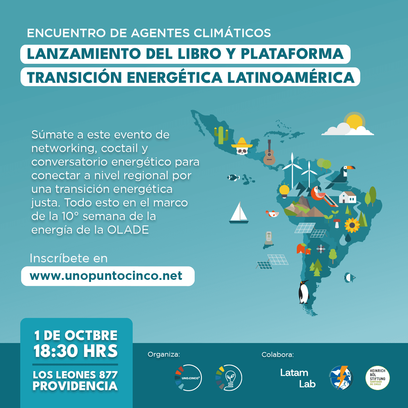 Organizaciones juveniles de América Latina convocan al lanzamiento de El libro de la Transición Energética en Latinoamérica y el Caribe y de la Plataforma Transición Energética