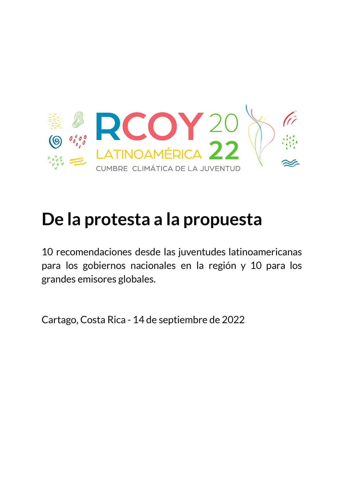 RCOY Latinoamerica 2022 – De la Propuesta a la Acción