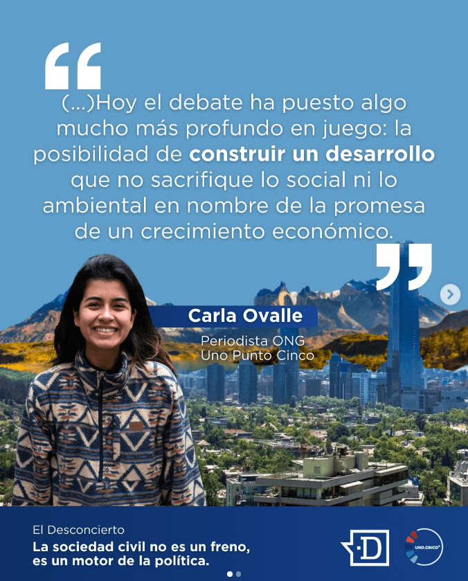 La sociedad civil no es un freno, es un motor de la política.
